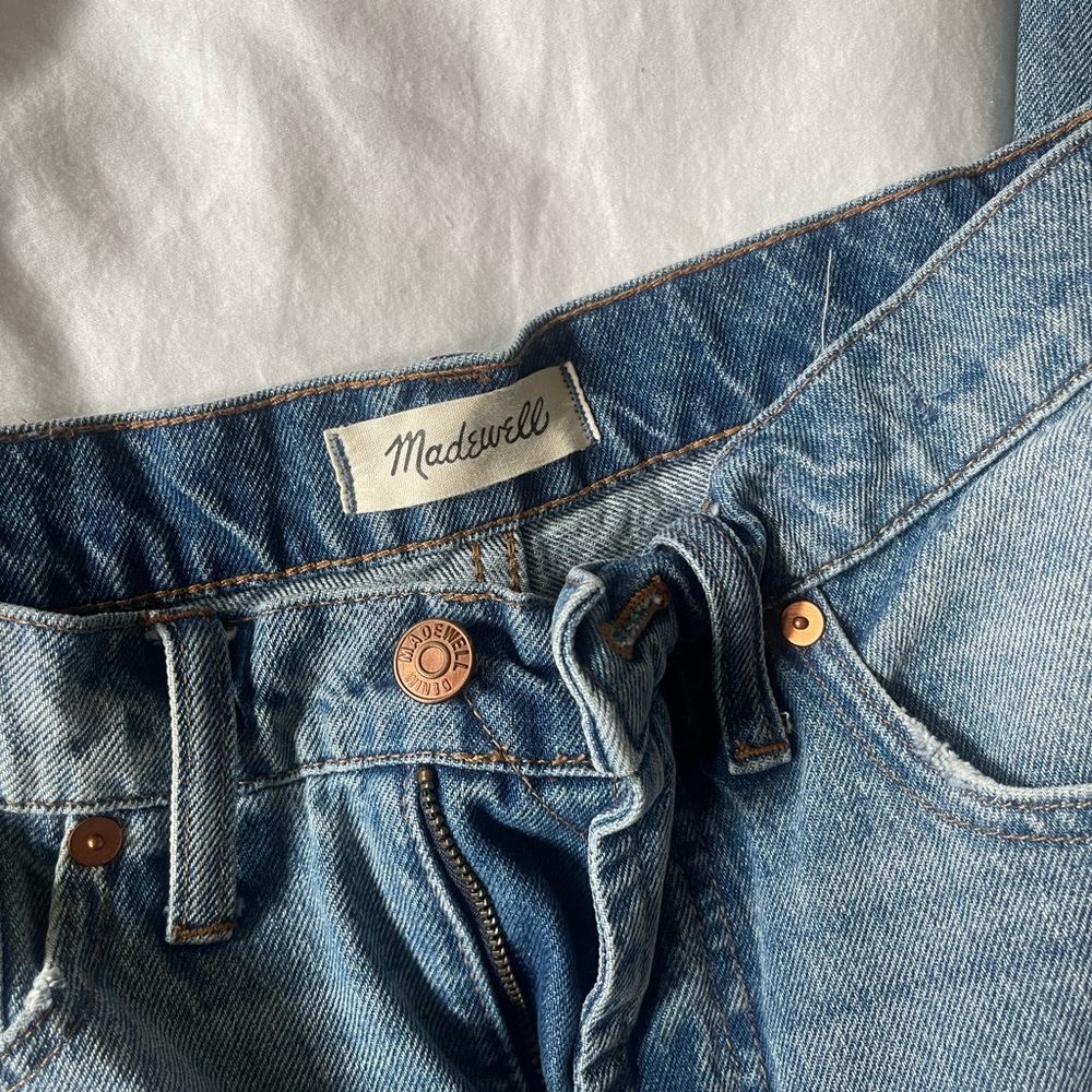 Madewell Perfect Vintage Straight Jeans Sz 27 - Picture 6 of 7